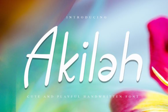 Akilah: A Designer’s Go-To Script Font for Elegant Branding