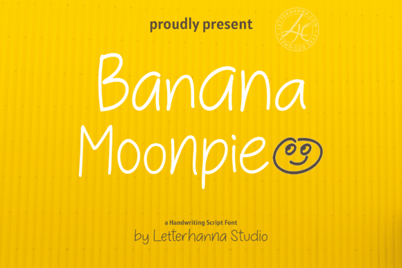 Banana Moonpie: A Fresh Handwritten Font for Modern Campaign Design