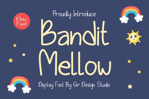Bandit Mellow: A Sweet Handwritten Font for Crafters and Sellers