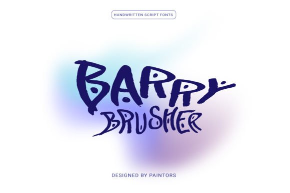 Barry Brusher: A Handwritten Script Font That Elevates Your Brand
