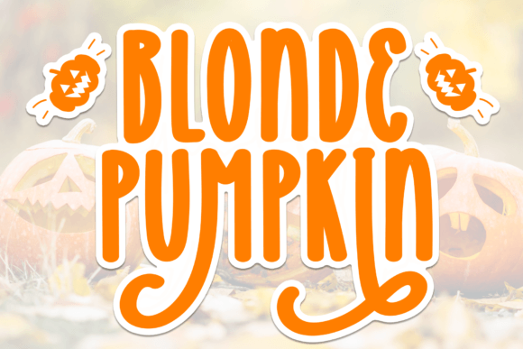 Blonde Pumpkin: A Handwritten Font for Editorial Design and Digital Publishing