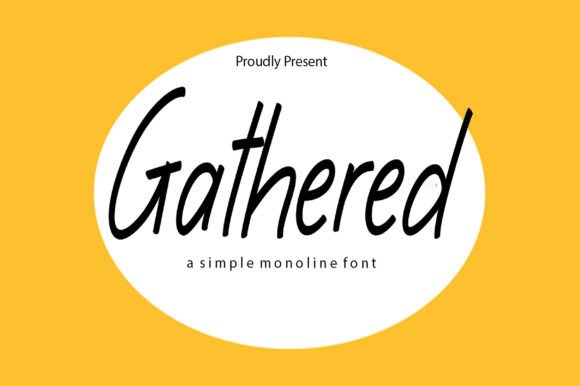 Gathered: A Handwritten Font That Elevates Modern Web Design