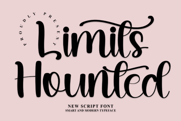 Limits Hounted: A Stylish Handwritten Font for Modern Digital Campaigns