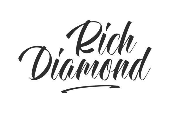 Rich Diamond: Elevating Campaign Typography with Elegance and Clarity