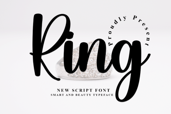 Ring: A Stylish Handwritten Font for Crafters and Product Designers