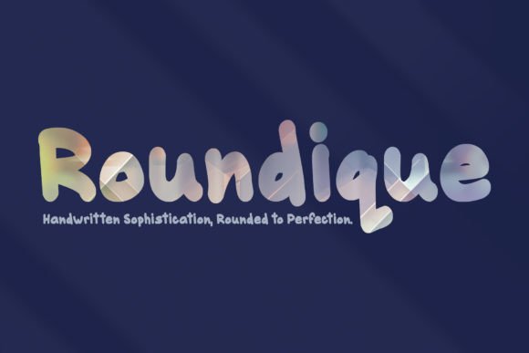 Roundique Font: Elevate Your Brand with Elegant Script Typography
