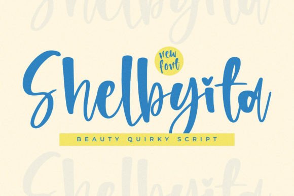 Shelbyita: A Quirky Script Font That Elevates Modern Web Typography