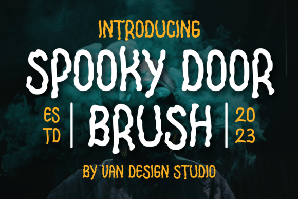 Spooky Door Brush: A Quirky Handwritten Font for Editorial Charm
