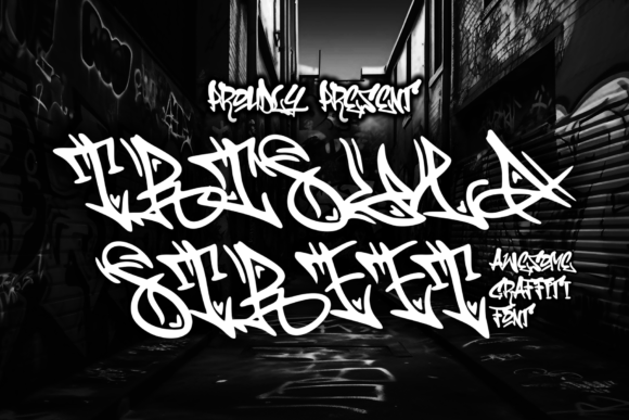 Trisula Street: A Bold Script Font for Urban-Inspired Campaigns