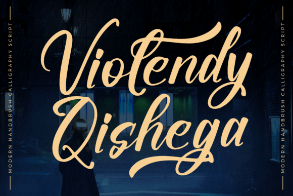 Violendy Qishega: A Handwritten Font That Elevates Digital Campaigns