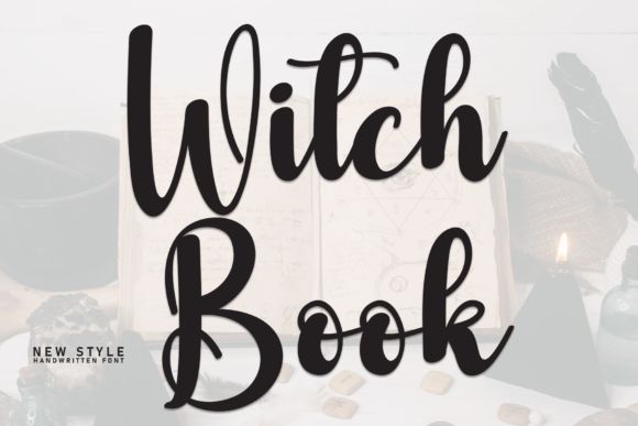 Witch Book: A Sweet Handwritten Font for Branding with Personality